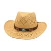 Famous Premium Beach Cowboy Hat French Breathable Cool Upside Hat