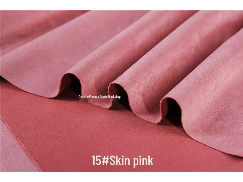 Luxury Snowflake Velvet Suede Air Layer Fabric - Thick, Stretchy, Soft, Delicate Knit