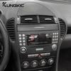 Voor Mercedes Benz SLK R171 2004 2005 2006 2007 2008 2009 2010 Centrale Luchtuitlaat Accessoires Echte Zachte Koolstofvezel Siersticker