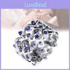 Amethyst Ring Zircon Wavy Streak Fashion Simple Classic Retro Gift