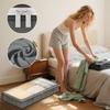 Under Bed Storage Containers with Clear Window Foldable Underbed Toy Organizers and Clothing Storage Bags Closet Storage Bins