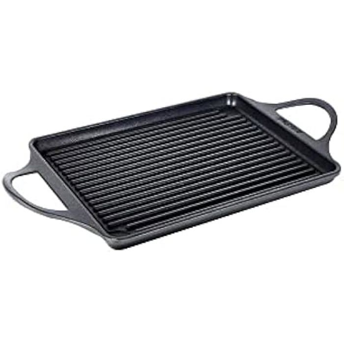 Plaque - RISOLI - Explora 46 x 25 cm - Casserole Grill - Aluminium - Anti-adhésif
