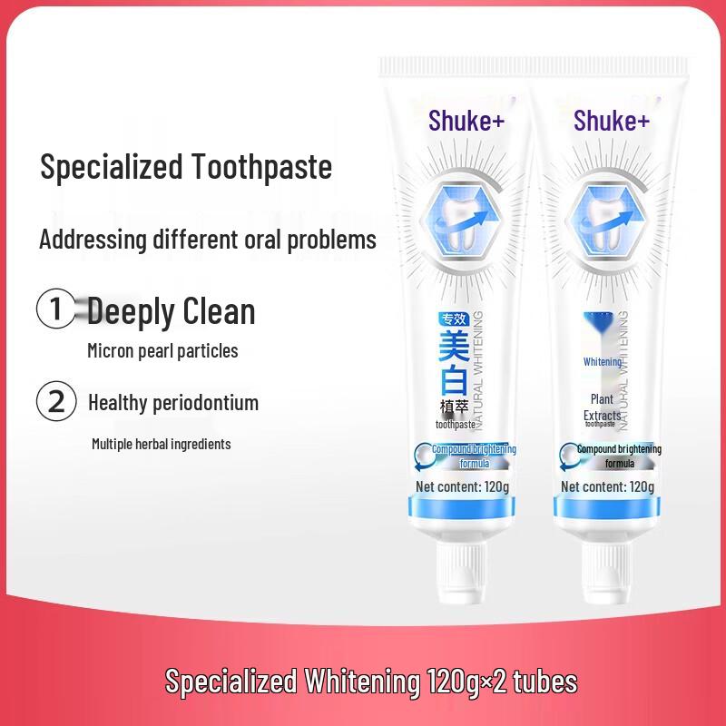 

Shuke Whitening & Stain Removal Toothpaste