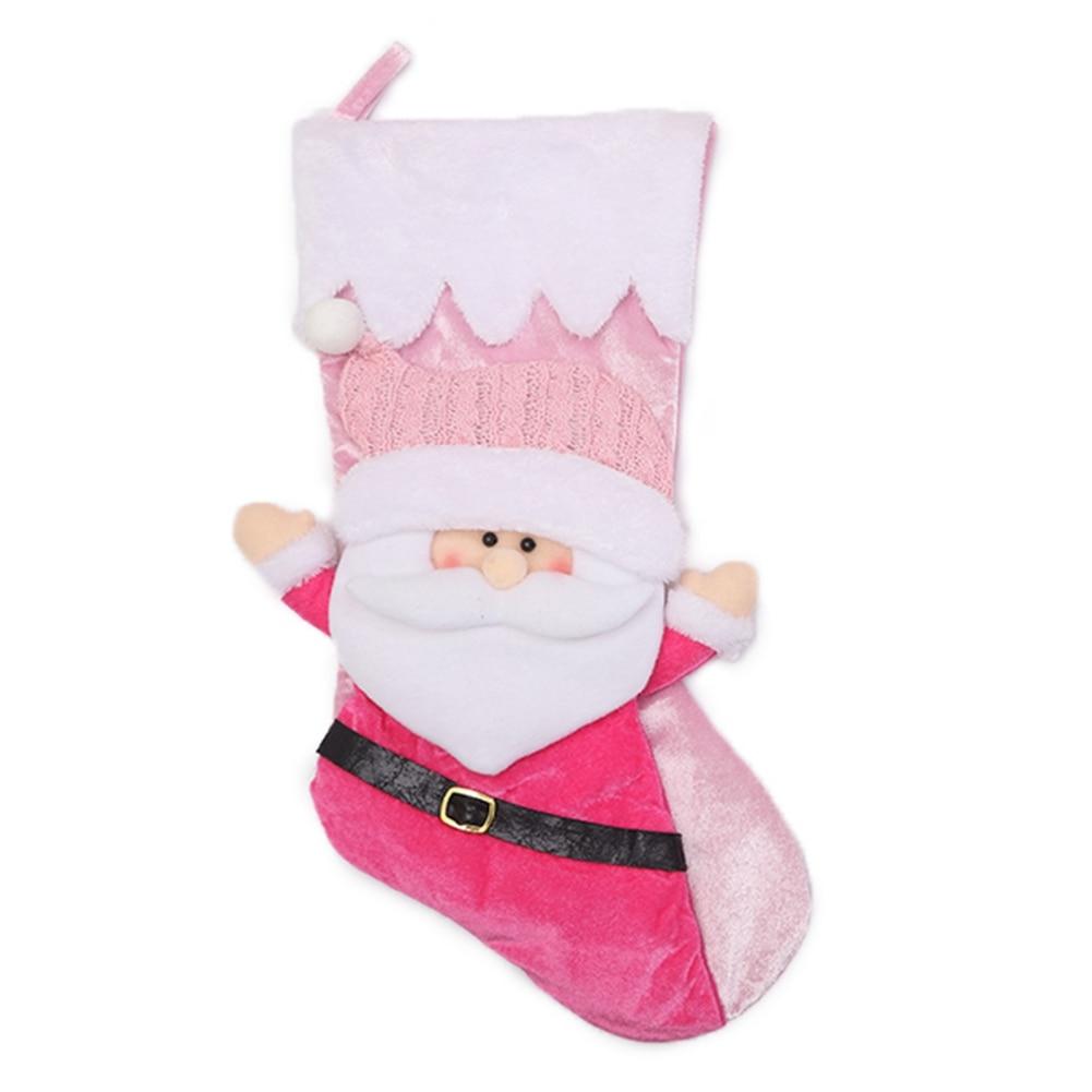 

Тривимірна лялька Старий Сніговик з піднятою рукою Різдвяна панчоха Біла цукерка Різдвяна прикраса