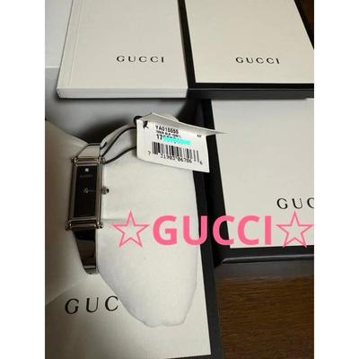 Used Unused Item [GUCCI] 1500L 1P Diamond Black Dial with Accessories
