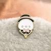 Adorable Japanese Anime Character Brooch Cute Design Metal Badge For Clothing