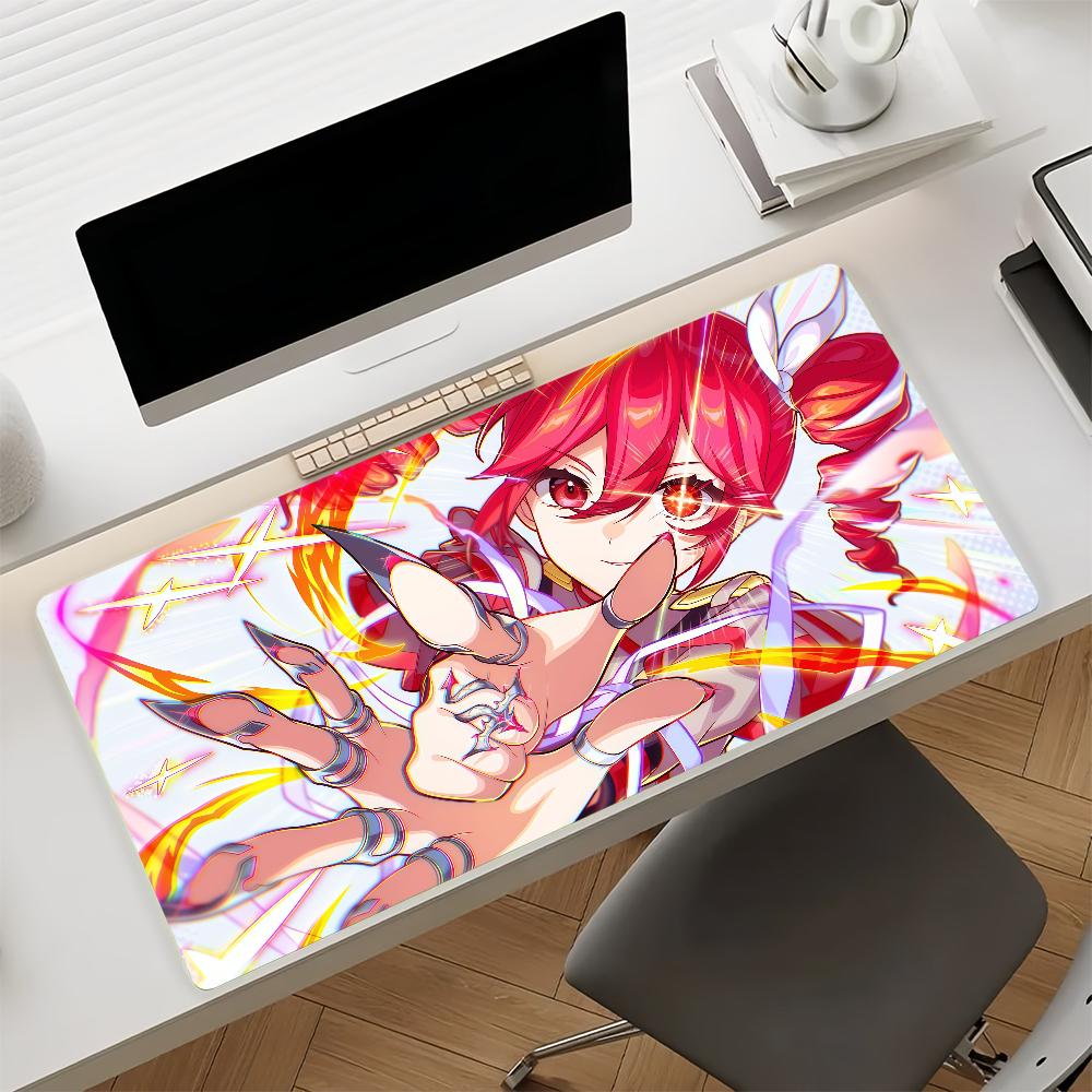 Tappetino Mouse Cantante Virtuale Kasane T-Teto Gomma Antiscivolo Tappetino per Computer da Gioco Equilibrio Decorazione Deskmat Laptop Ufficio Grande