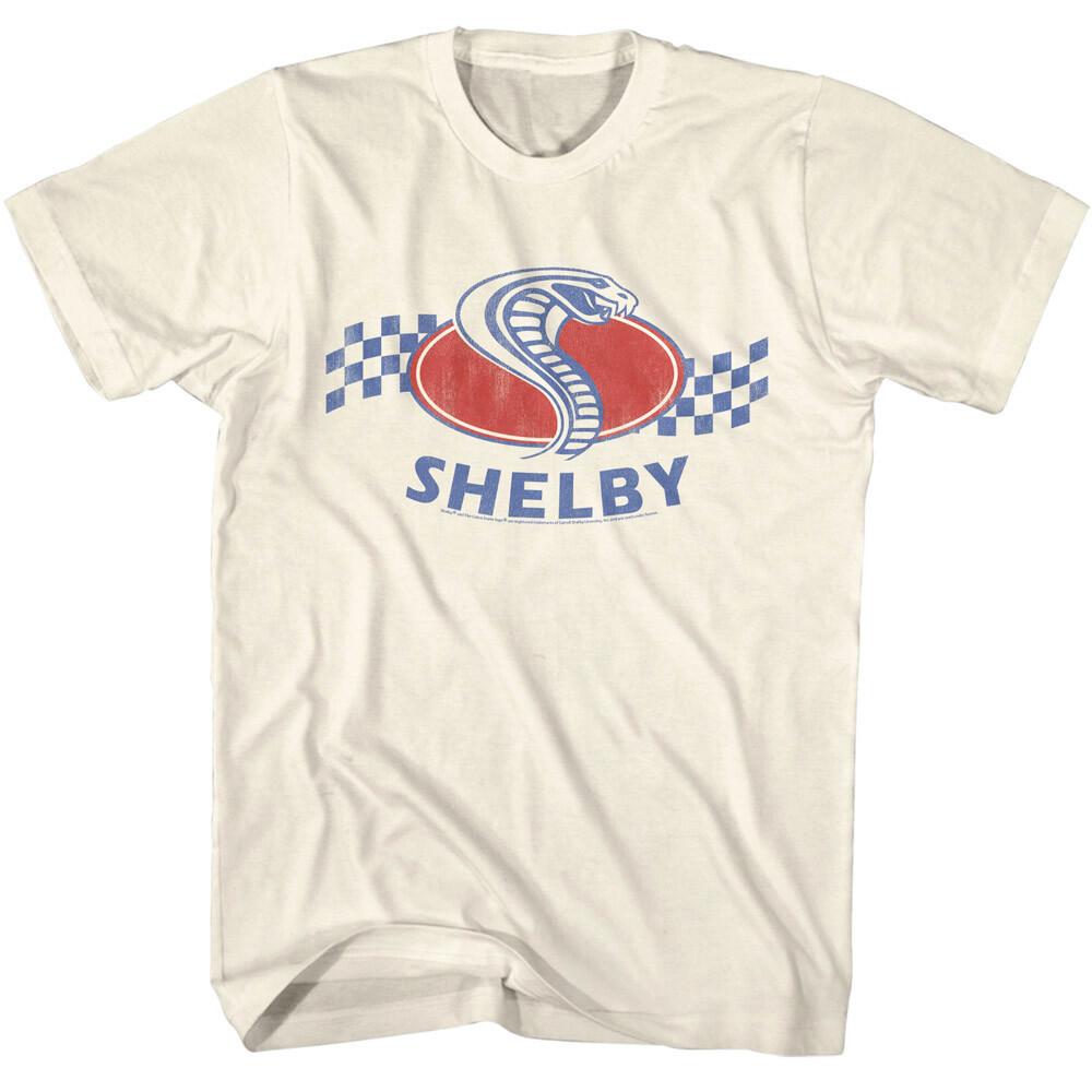 Shelby Cobra Snake Head Vintage Logo Men T Shirt Carroll American Muscle Car XL