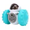 Dog Interactive Treat Dispenser Toy Interactive Cat Dispensing Food Toy Swinging Robot Shape for