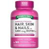 Truth Nature's Hair Skin Nail Biotin 5000mcg Softgels 165 Tablets 1 pcs