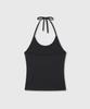 Daibeuinumeon Halter Neck Strap Top (Black)