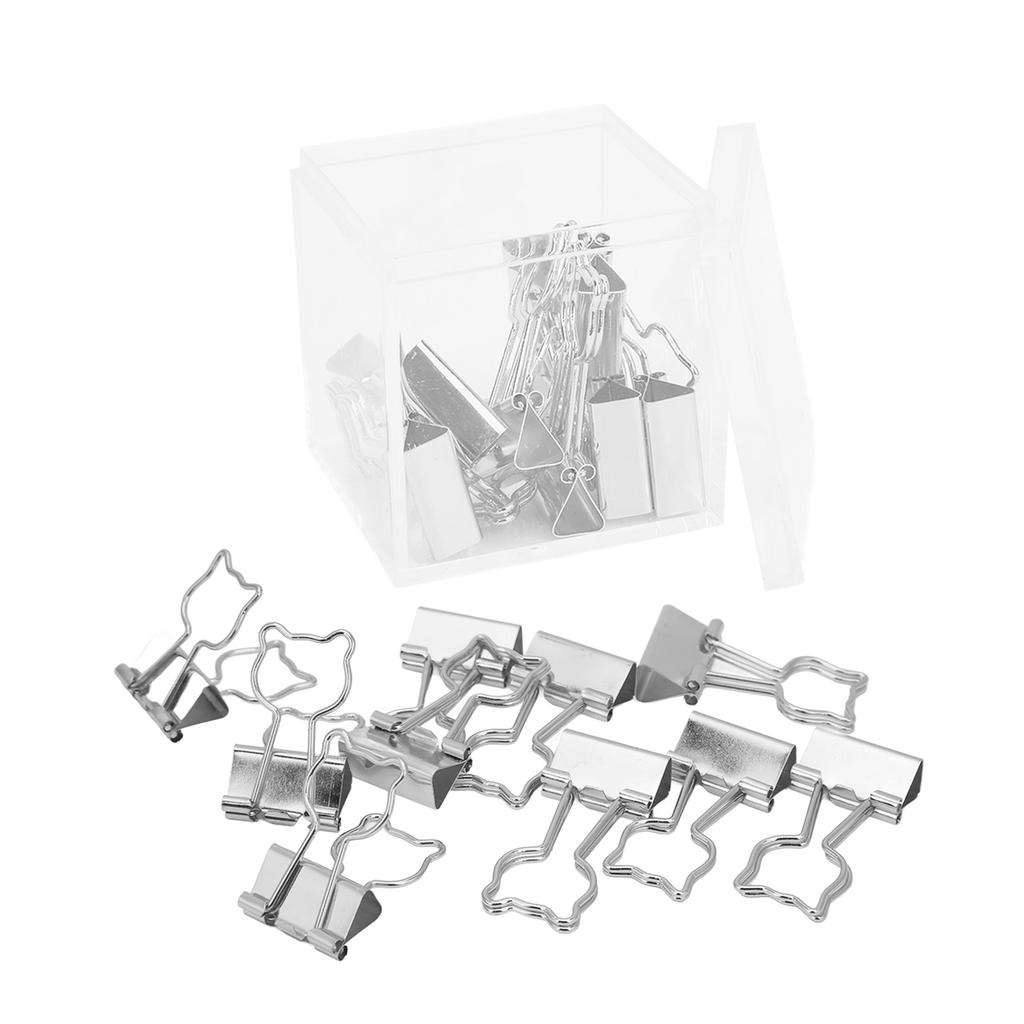 20Pcs Small  Clips Little Bear Handle Design Eco Friendly  Sturdy Multifunction Small P