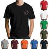 Men's Popular T-shirt Printed Round Neck Short Sleeve T-shirt