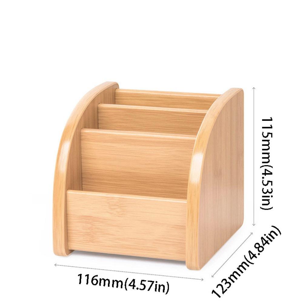 Wooden Creative Desktop Drawer Varnished Wood Multifunctional Shelf  Office Supplies