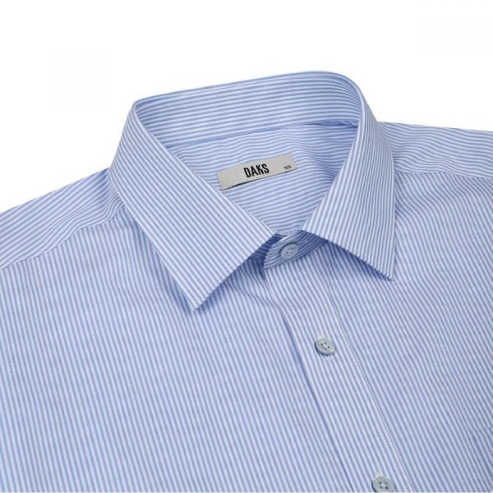 DakS Men S 100  Cotton Stripe Regular Fit dreSS Shirt dmp3Shdl121b1