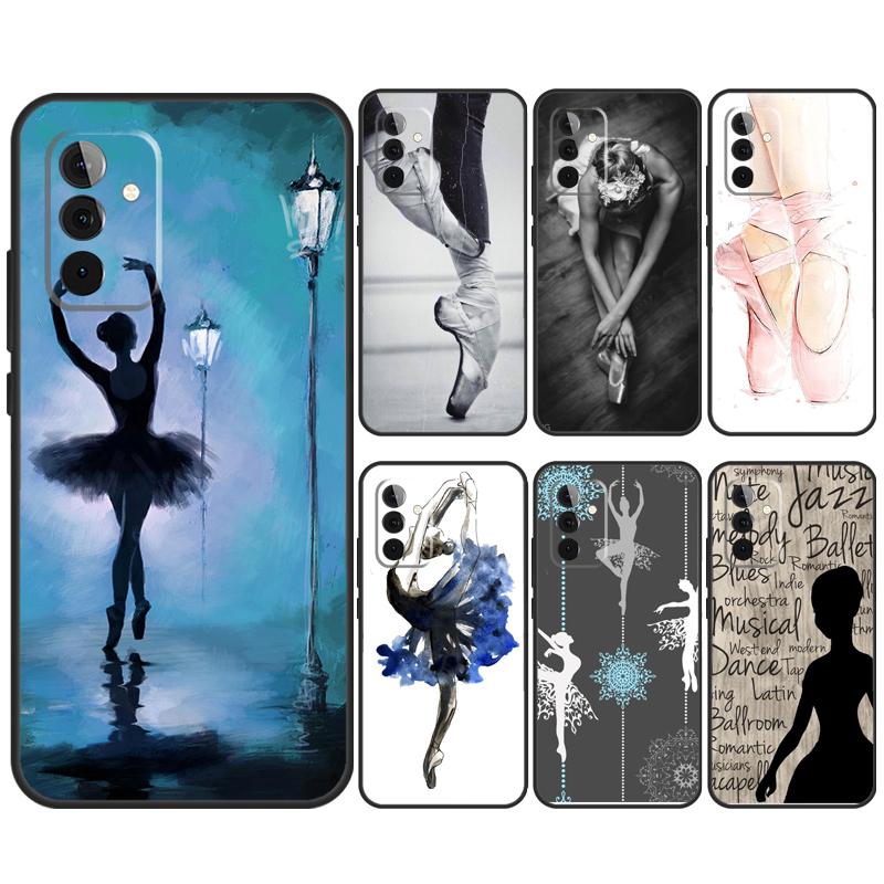 Ballet Ballerina Dancer Case For Samsung Galaxy A33 A53 A13 A12 A32 A52 A14 A34 A54 A15 A25 A35 A55 A71 A51 Coque