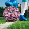 Juice-Wrld Singer Indoor Soccer Ball Size 5 Colorful All Ages Machine Stitched PVC Competition Ready Durable High-Bounce