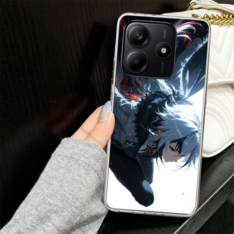 Arlecchino Genshin Impact Case for Xiaomi Redmi Note 14 13 12 11 Pro Plus Phone Cover 14S 12S 11S 11E 11T 10S 10 9S 9 Silicone F