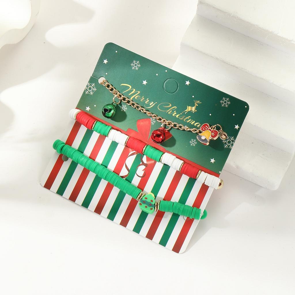 Fashion Christmas Bracelet Set Christmas Gift Beaded Bracelet