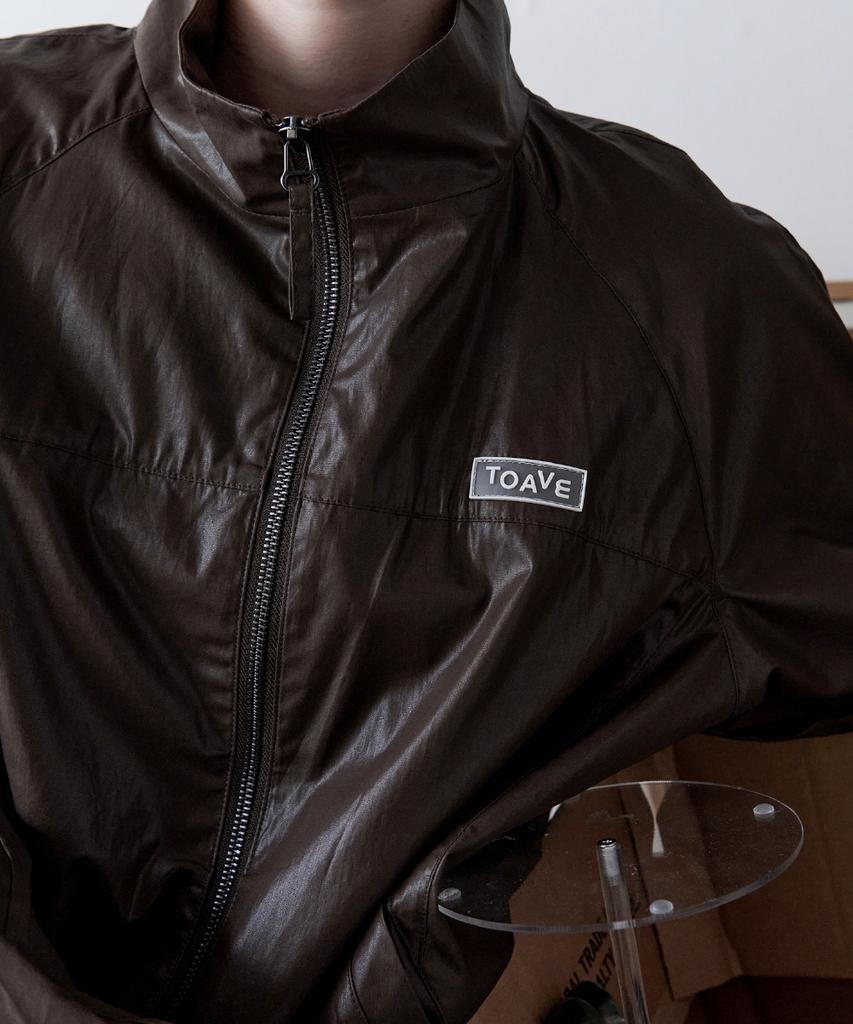 TOAVE Rush High Neck Wind Jacket (Brown)