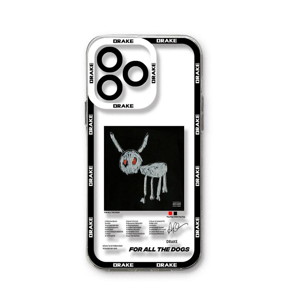 

Popular Rapper Drake Phone Case For iPhone 16 15 14 13 12 11 Pro Max Mini X XS XR SE 7 8 Plus Dustproof Transparent Soft Cover iPhone 16