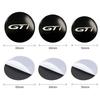 Set of 4 56 Car Hubcaps Logo Sticker GTI Logo 408 4008 308 3008 3008 Rifter 5008 508 2008 208 301 407 108