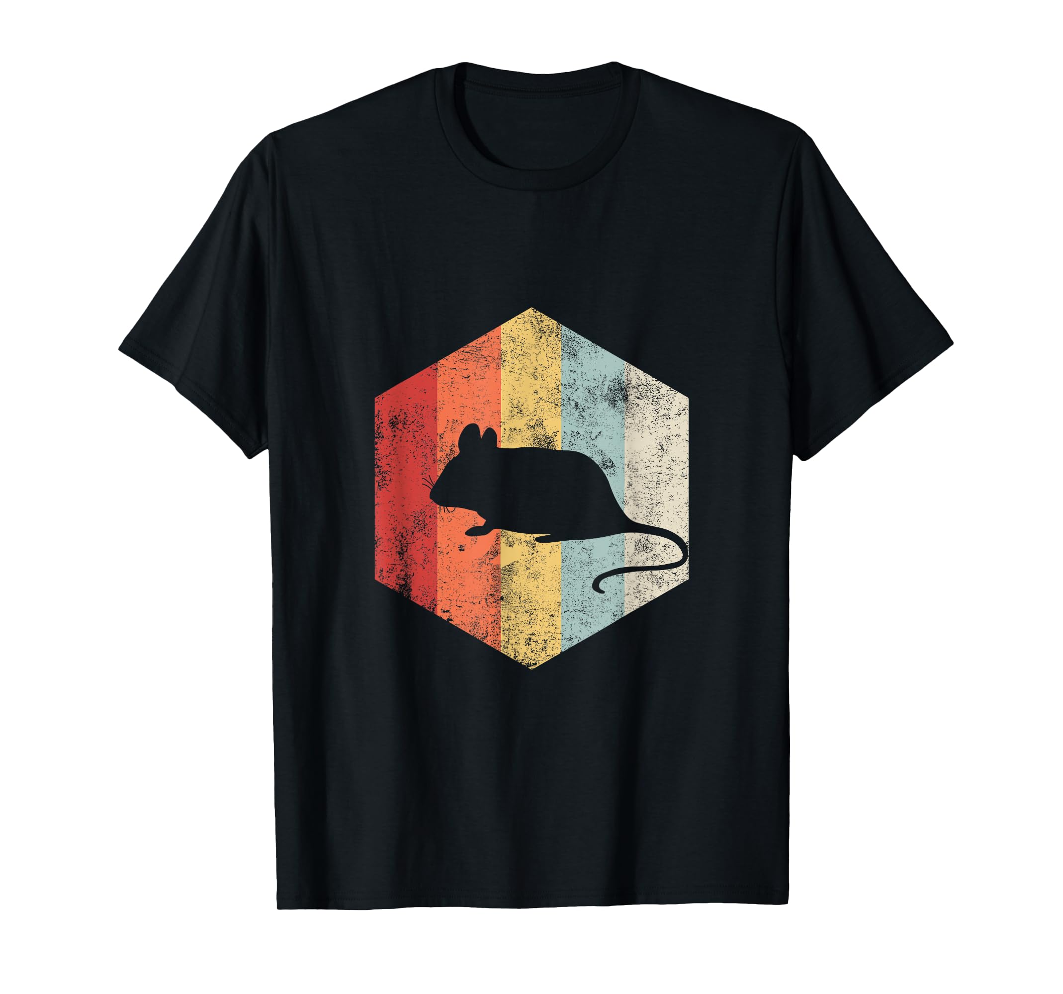 Proud Mouse owner, retro, mouse lover, mouse birthday present T-shirt
