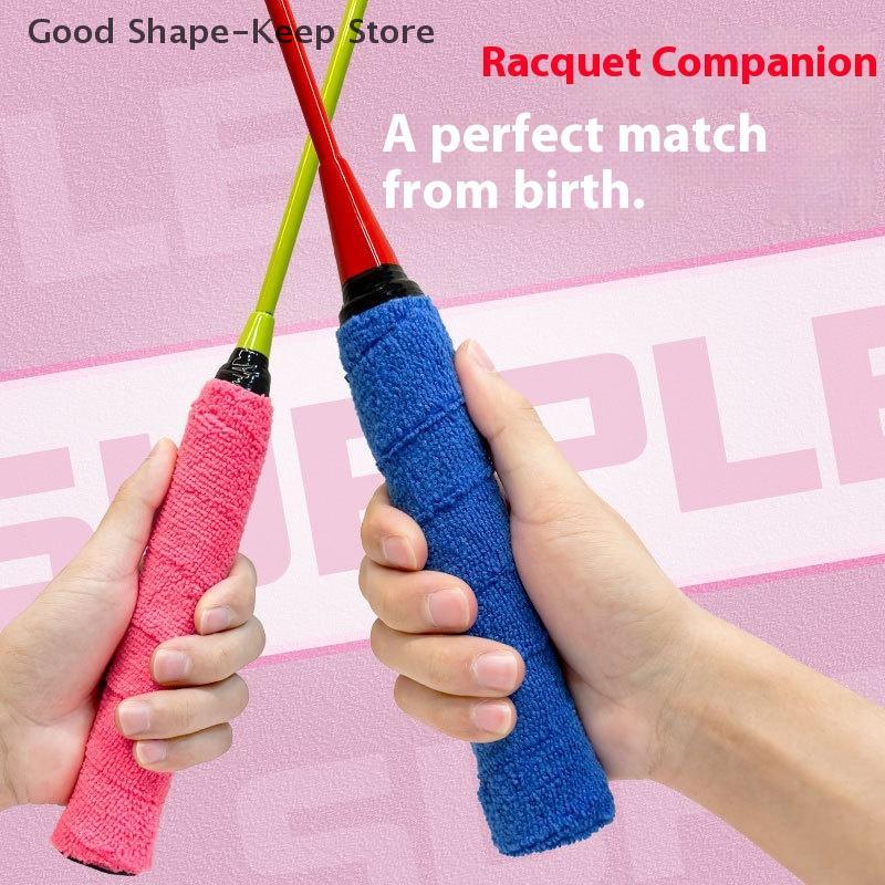 1/3 Stück Rutschfestes Schweißabsorbierendes Badminton Tennis Schläger Übergriffband Griffband - Handtuchkleber Griff für verbesserte Traktionskontrolle