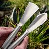Rustproof Stainless Steel Shovel Thickened Hand Trowel Portable Garden Shovel  Household
