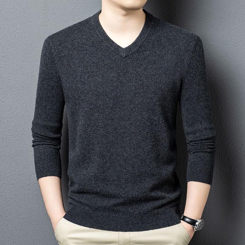 

Yiliteng Men s V-Neck Pullover Sweater 3XL