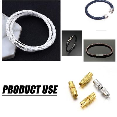 10 Stück Robuste Schraubverschlüsse Verschluss Anhänger Einzigartige Schraubverschlüsse Schmuckverschlüsse für DIY Halskette Armband Basteln