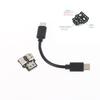 Typ C 1-zu-2 Stromverteiler USB-Adaptermodul für synchrones Laden und Datenübertragung in mobilen oder Laptop-Setups