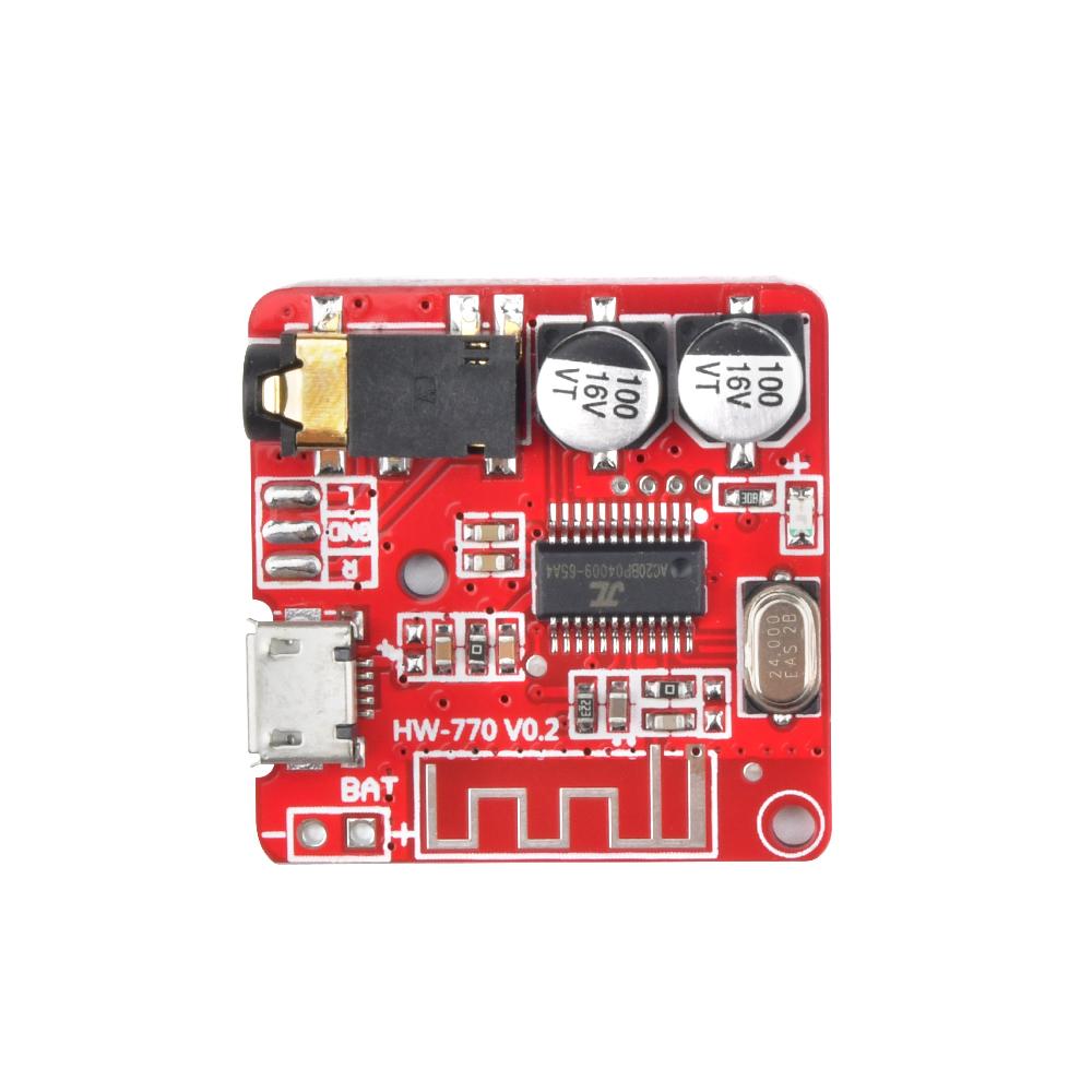 Type-C USB Mini Bluetooth 5.1 MP3 Audio Receiver Board Bluetooth MP3 Lossless Decoder Board Wireless Stereo Music Module 3W