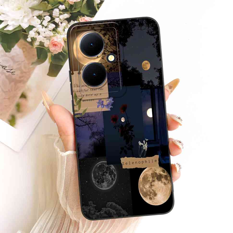For vivo Y78+ 5G V2271A Case Cartoon Animal Cute Patterns Silicone Back Cover For Vivo Y78 Plus 5G Shockproof Phone Cases