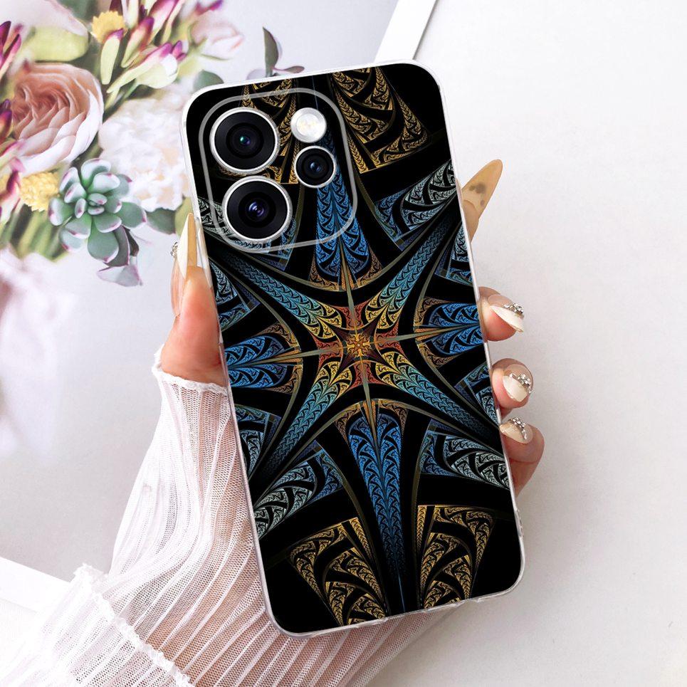 For Oppo Reno15 F Phone Case On Reno 15 15F Casing Cool Dragon Lion Tiger Cartoon Printed Back Cover Clear Soft Silicone Capa