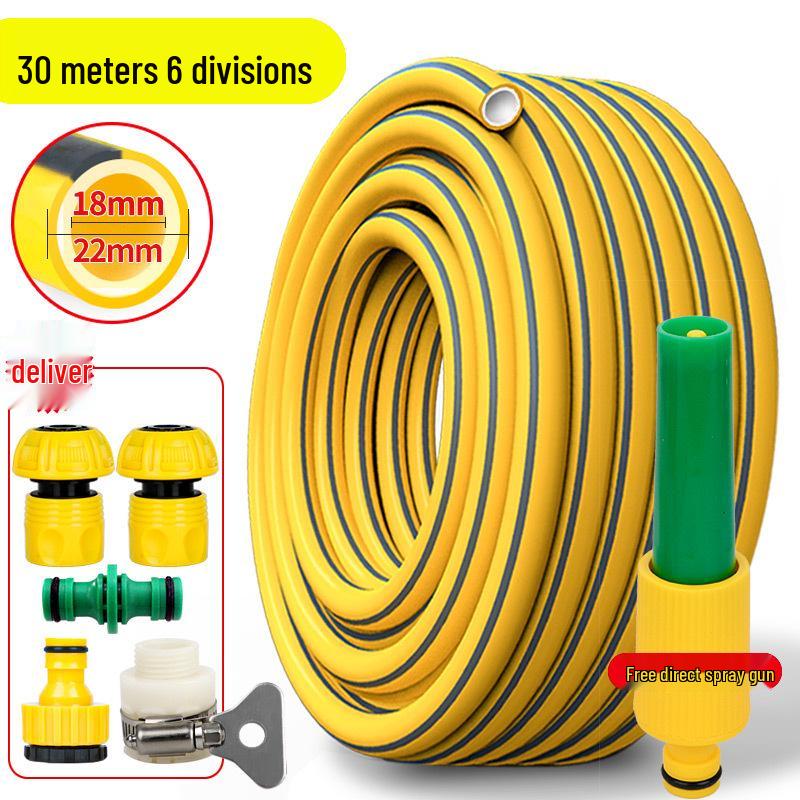 High-Temperature, Pressure-Resistant 1-Inch Hose for Car Wash, Watering Flowers & Vegetables, Courtyard Use