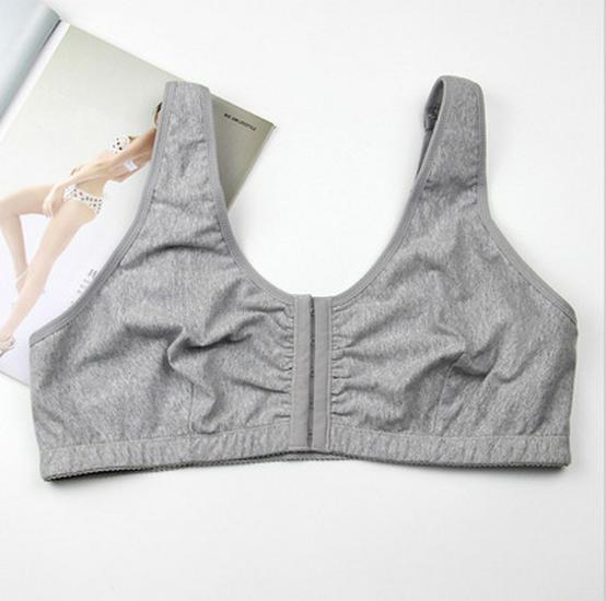 Xin Xinmei Post-Mastectomy Silicone Breast Form Front Closure Adjustable Wire-Free Bra