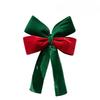 New velvet bow decoration Christmas three-dimensional pendant Christmas tree scene atmosphere layout