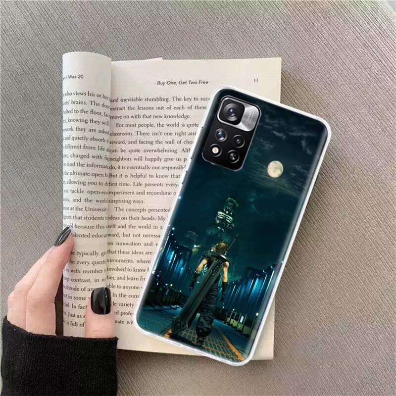 Final Fantasy VII Phone Case For Xiaomi Poco X4 F4 GT X3 NFC X5 X6 X7 Pro 5G M5 M5S M3 F5 Mi F6 F3 F2 F1 Cover Coque Fundas TPU