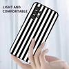 Colorful Striped Minimalist INS Couple   Phone Case for Samsung Galaxy A73 A23A53 A33 A14 A24 A13 A72 A22 A52 5G A32 A54 A34