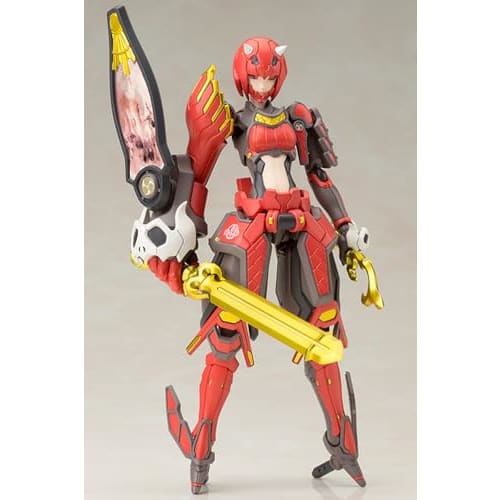 Kotobukiya Phantasy Star Online 2: Shiki the Red Demon Princess, 1/12 Scale Plastic Model, Approximately 150mm Tall