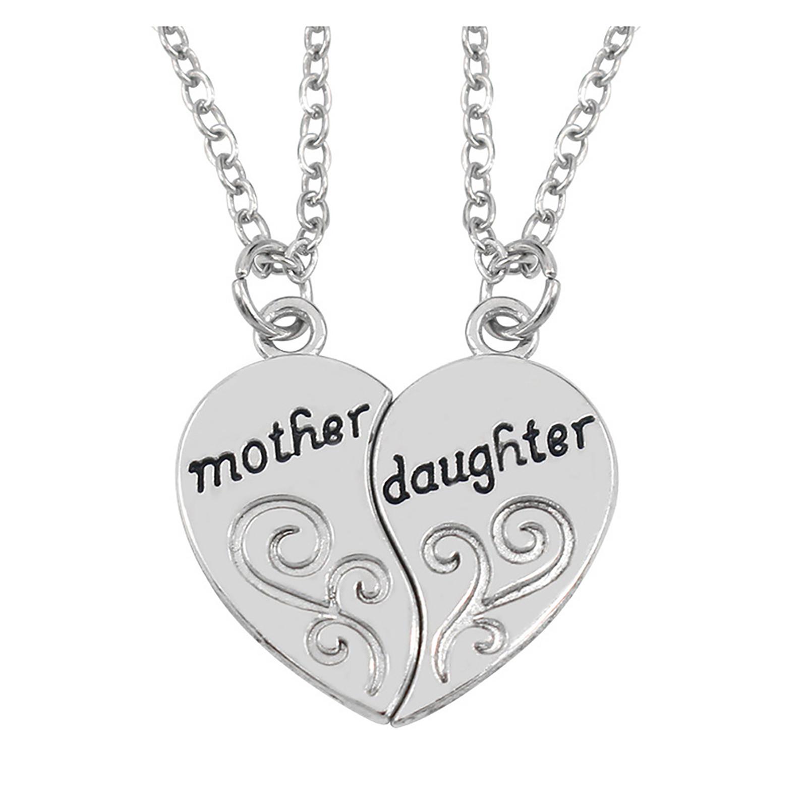 

Mother Daughter Love Necklace серебряный