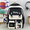 Schoolbag1011 New Japanese Light and Casual Simple Junior High School Student High School Student Backpack Fashionable Foreign Style Female Student 