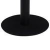 VidaXL Table de bistro Marron foncé 60 cm MDF