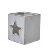 Hill Interiors Ceramic Star Tea Light Holder
