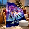 KPop Dämonenjäger Print Decke - Weich & Bequem, für Schlafzimmer, Reisen, Sofa, Heimdekoration - Geburtstags-Weihnachtsgeschenk für Freund