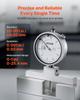 VEVOR Depth Gauge, Depth Micrometer 0-22 in Measuring Range, 0.001 in Resolution, with 4 Anvils & 6 Standard Rods