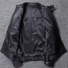 Genuine Leather Biker Motorcycle Business Cowhide Leather Winter Sheepskin Lambskin Leather Size [NBLL] Men's Jacket, Jacket, Coat, Jacket, Coat,