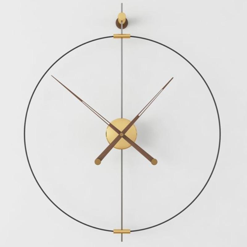 Nordic Wall Clock Modern Wall Watch Minimalist Luxury Aesthetic Large Clocks Silent Elegant Living Room Watches Home Decoration