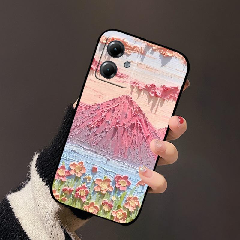 For Motorola Moto G14 4G G75 G35 G55 G85 5G Case Fashion Soft Silicone Phone Back Cover Black Shockproof Protective Fundas Coque